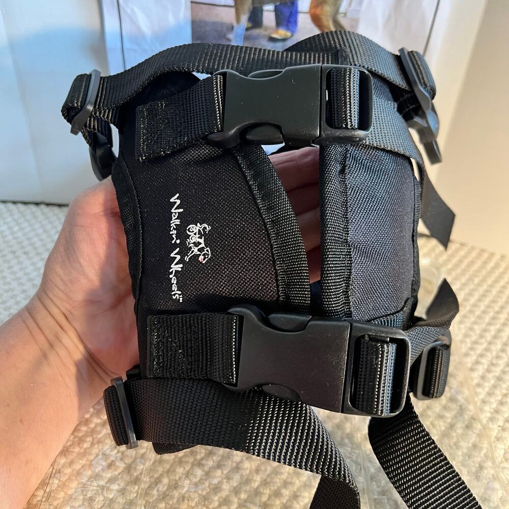 Walkin’ Lift Clip-on Harness rear-leg mobility lifting handicapped pets. XSmall - Picture 4 of 11